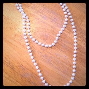pearl necklace.